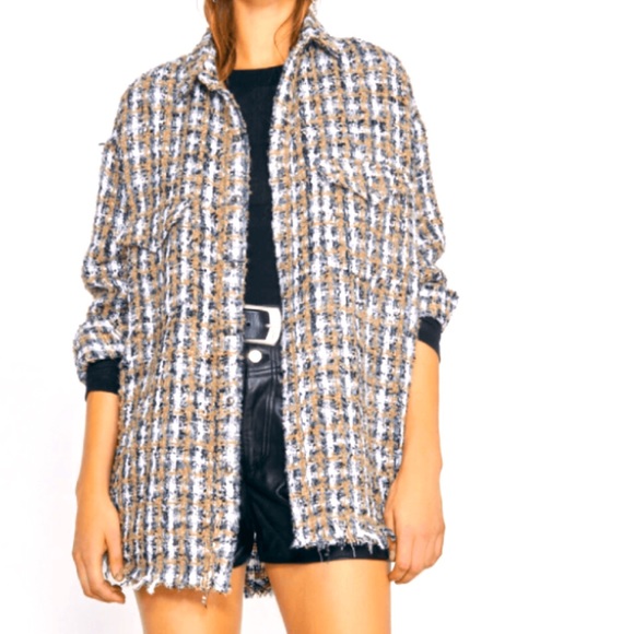 IRO Jackets & Blazers - IRO BLEOMA Shacket Sz Lg